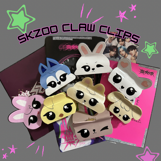 Skzoo Claw Clips